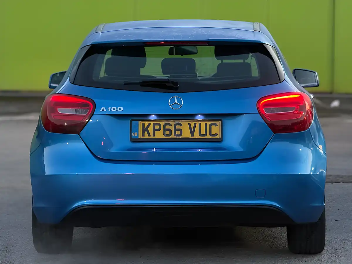 Used 2016 Mercedes-Benz a Class Se Blue - Interior and Exterior details 8