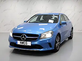 Used 2016 Mercedes-Benz a-Class Se Blue - Interior and Exterior details 2