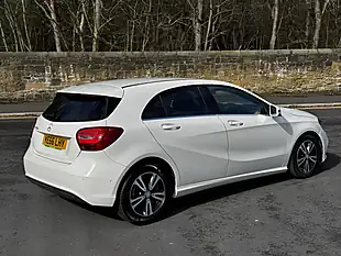 Used 2016 Mercedes-Benz a-Class Se (executive) White - Interior and Exterior details 5