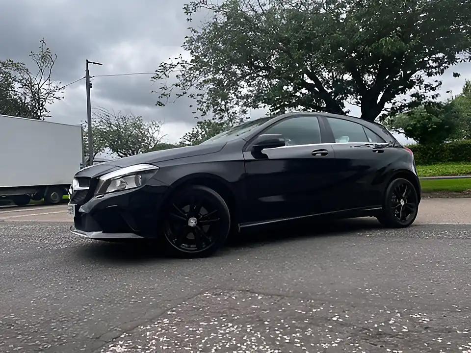 Used 2016 Mercedes-Benz a Class Sport Black - Interior and Exterior details 12