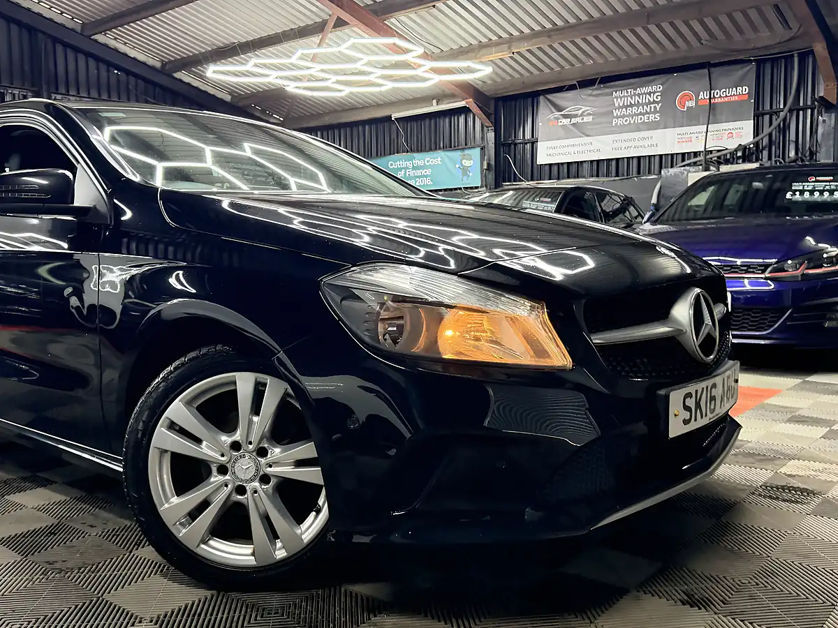Used 2016 Mercedes-Benz a Class Sport Black - Interior and Exterior details 2