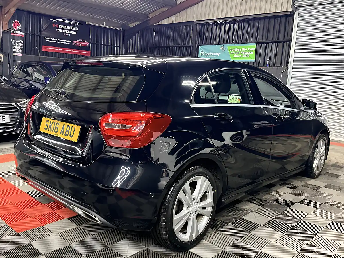 Used 2016 Mercedes-Benz a Class Sport Black - Interior and Exterior details 3