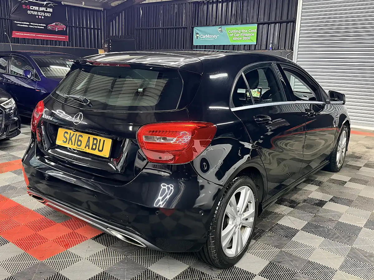 Used 2016 Mercedes-Benz a Class Sport Black - Interior and Exterior details 4