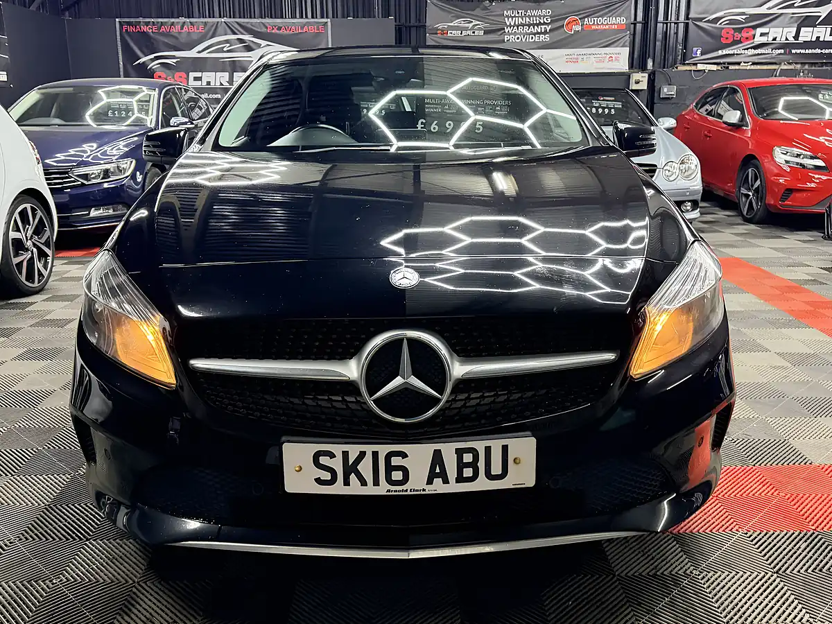 Used 2016 Mercedes-Benz a Class Sport Black - Interior and Exterior details 8