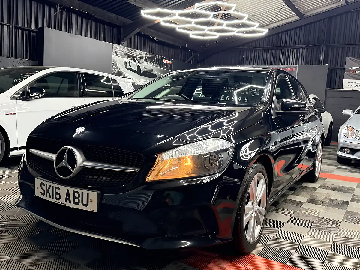 Used 2016 Mercedes-Benz a Class Sport Black - Interior and Exterior details 9