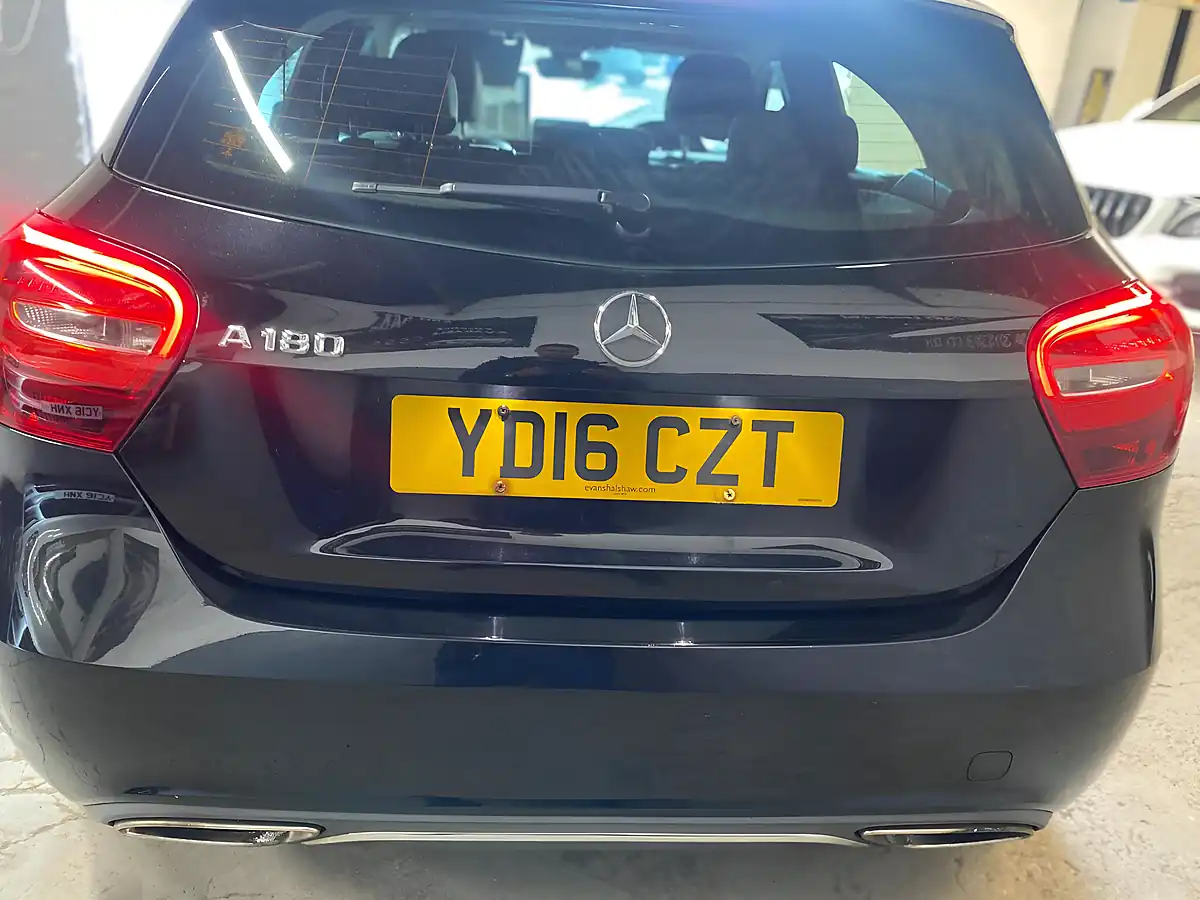 Used 2016 Mercedes-Benz a Class Sport Black - Interior and Exterior details 8