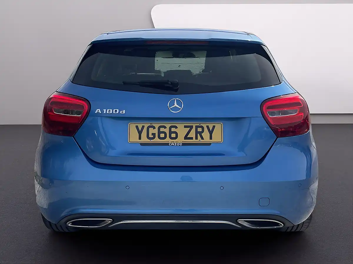 Used 2016 Mercedes-Benz a Class Sport Blue - Interior and Exterior details 6