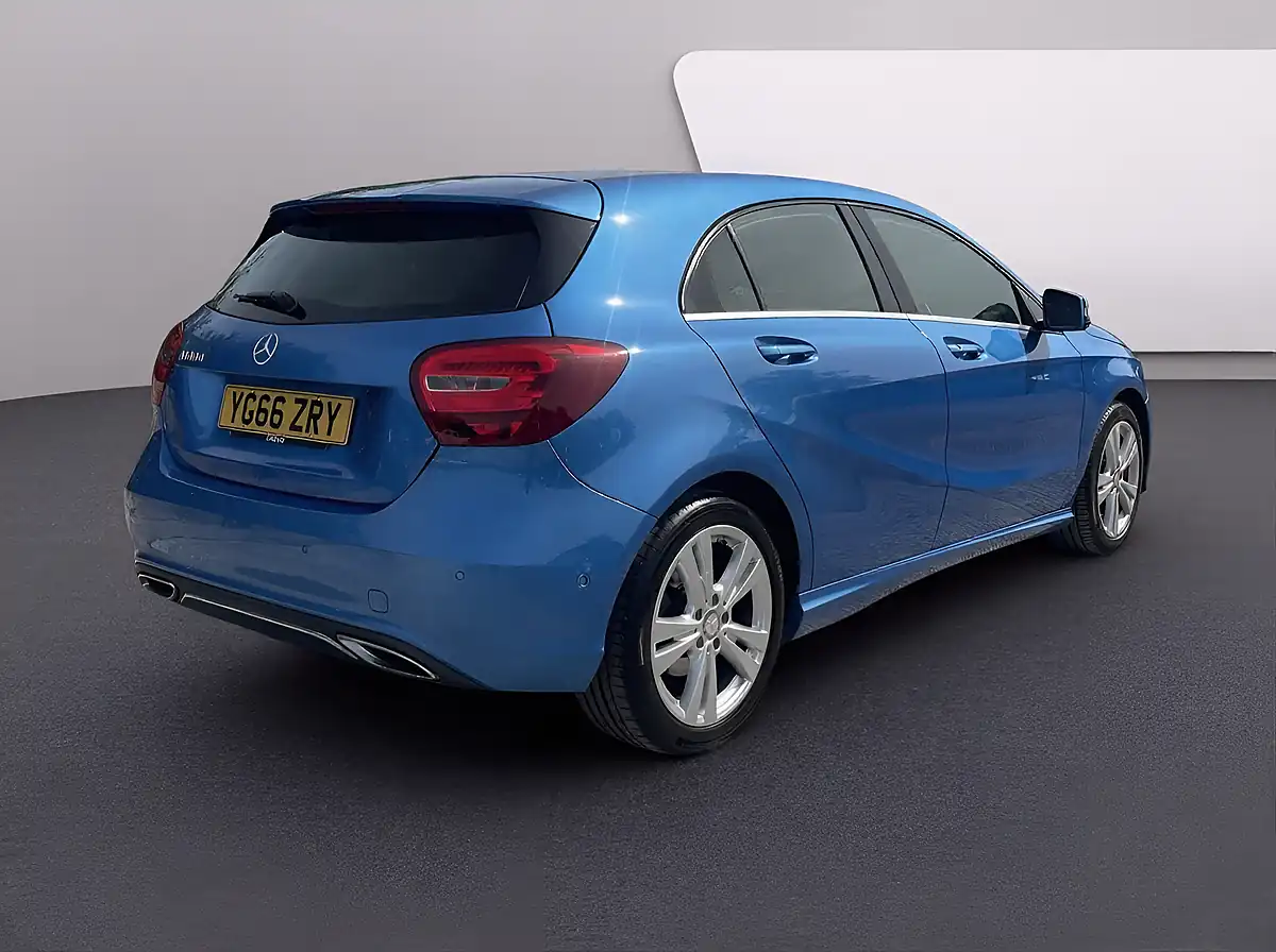 Used 2016 Mercedes-Benz a Class Sport Blue - Interior and Exterior details 7
