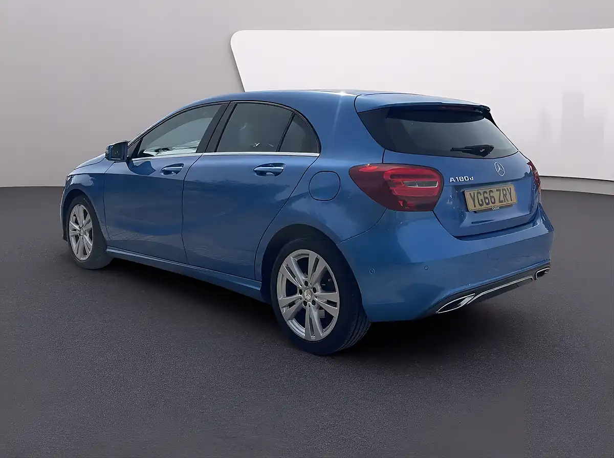 Used 2016 Mercedes-Benz a Class Sport Blue - Interior and Exterior details 5
