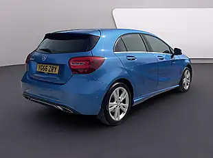 Used 2016 Mercedes-Benz a Class Sport Blue - Interior and Exterior details 7