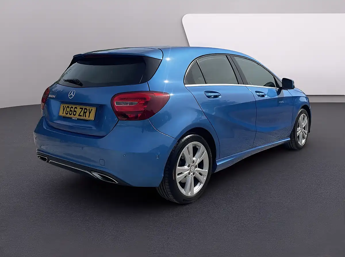 Used 2016 Mercedes-Benz a Class Sport Blue - Interior and Exterior details 7