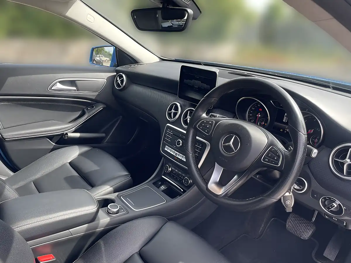 Used 2016 Mercedes-Benz a Class Sport Blue - Interior and Exterior details 9