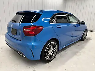 Used 2016 Mercedes-Benz a Class Sport Blue - Interior and Exterior details 11
