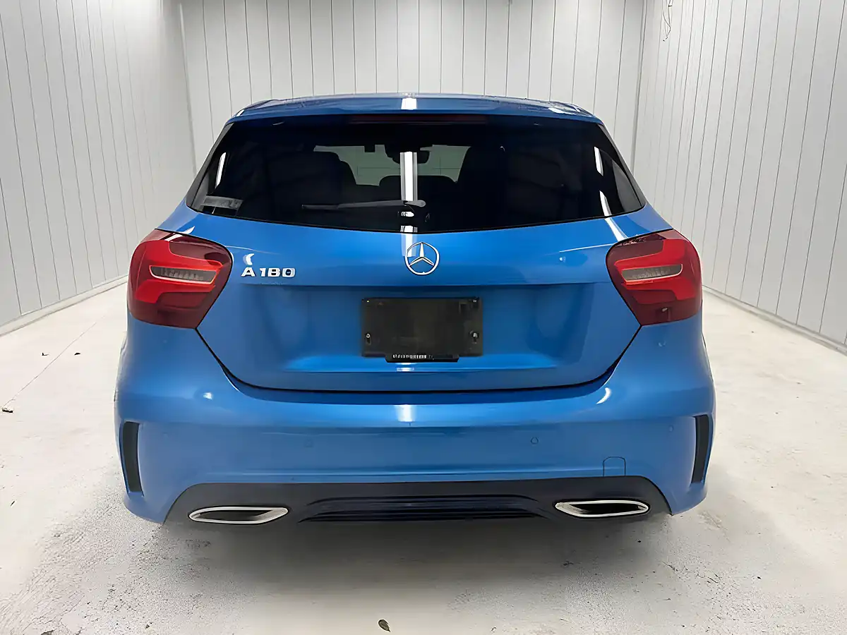 Used 2016 Mercedes-Benz a Class Sport Blue - Interior and Exterior details 12