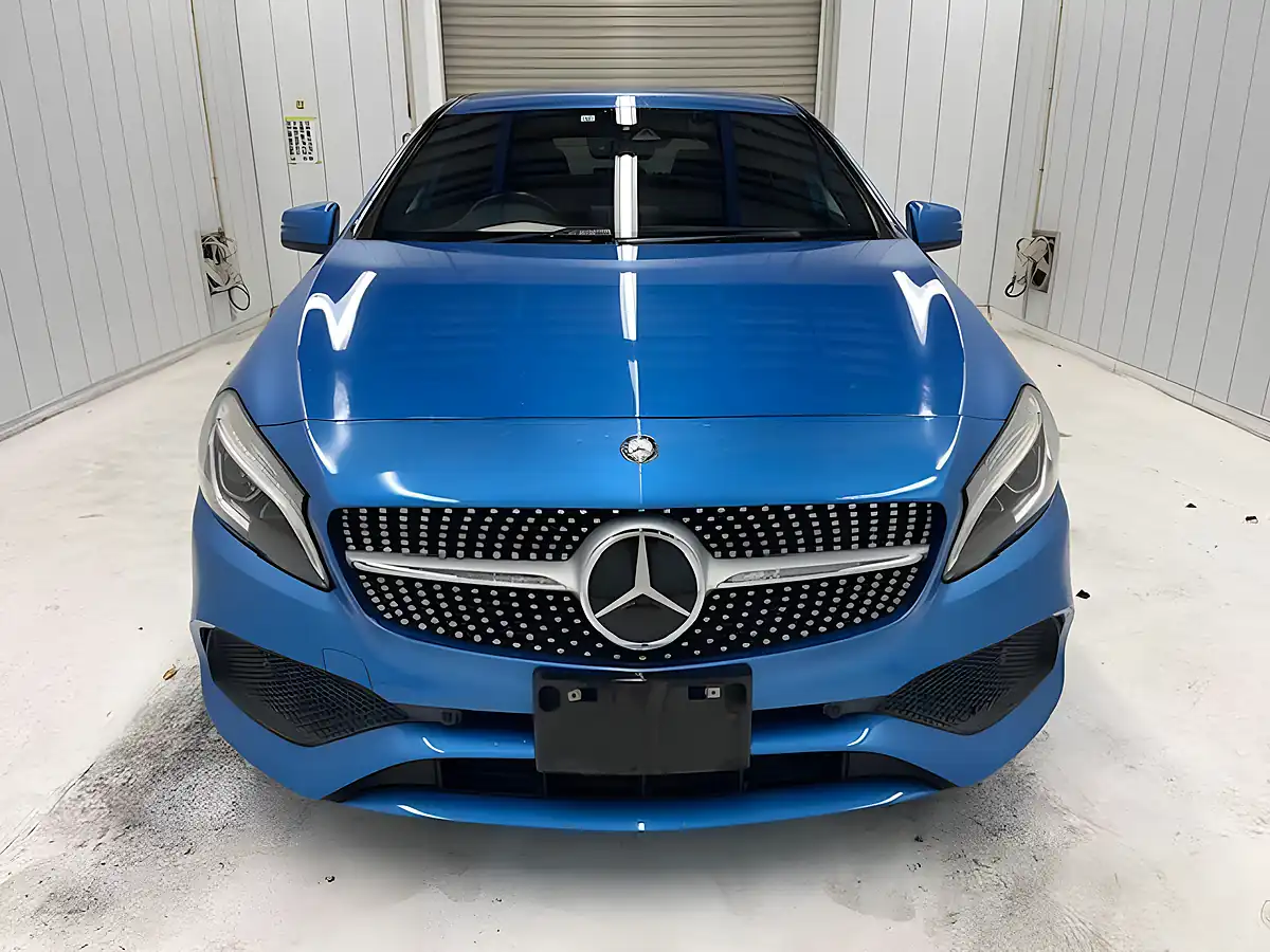 Used 2016 Mercedes-Benz a Class Sport Blue - Interior and Exterior details 2