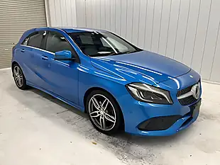 Used 2016 Mercedes-Benz a Class Sport Blue - Interior and Exterior details 3