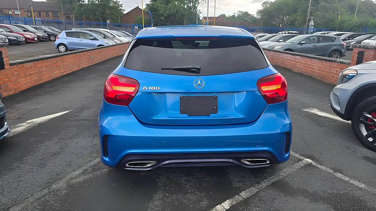 Used 2016 Mercedes-Benz a Class Sport Blue - Interior and Exterior details 17