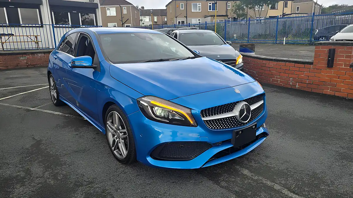 Used 2016 Mercedes-Benz a Class Sport Blue - Interior and Exterior details 18