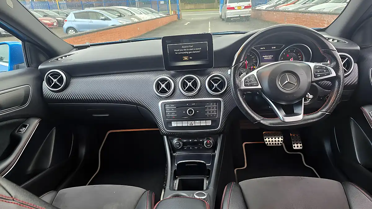 Used 2016 Mercedes-Benz a Class Sport Blue - Interior and Exterior details 4