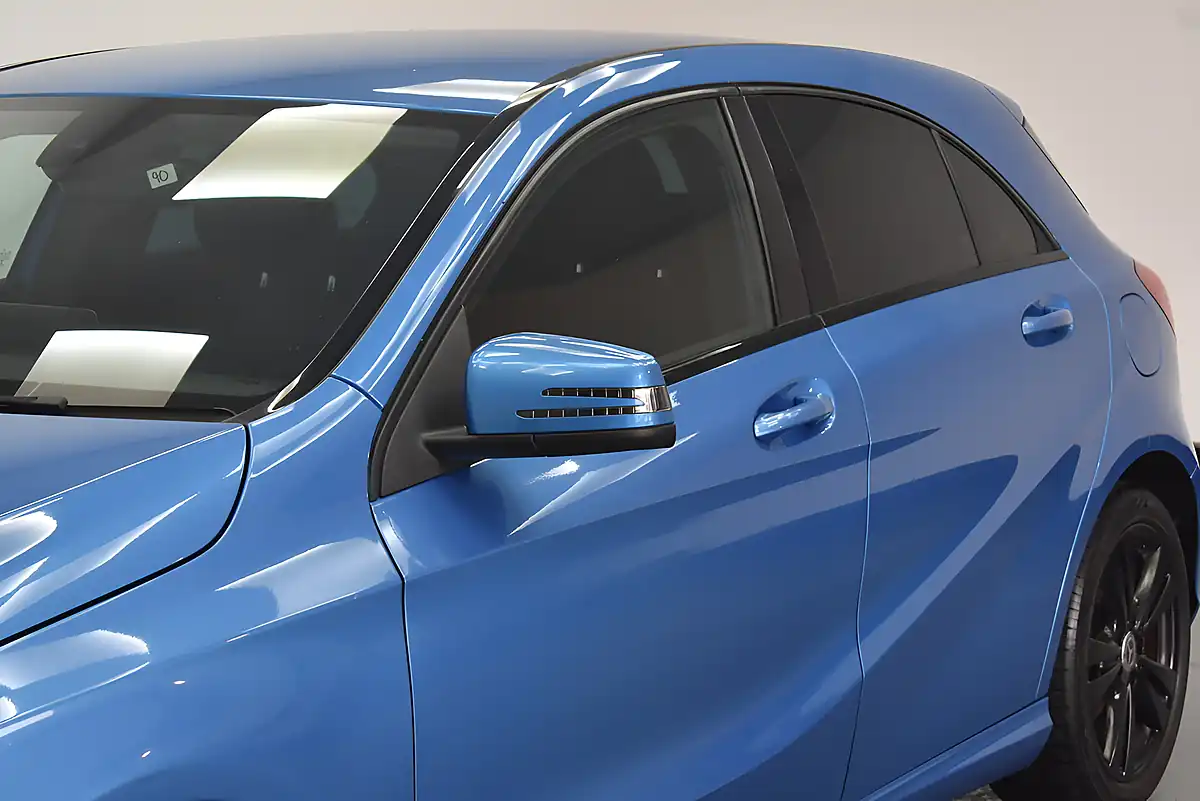 Used 2016 Mercedes-Benz a Class Sport Blue - Interior and Exterior details 10
