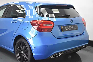 Used 2016 Mercedes-Benz a Class Sport Blue - Interior and Exterior details 11