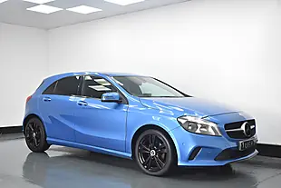 Used 2016 Mercedes-Benz a Class Sport Blue - Interior and Exterior details 14