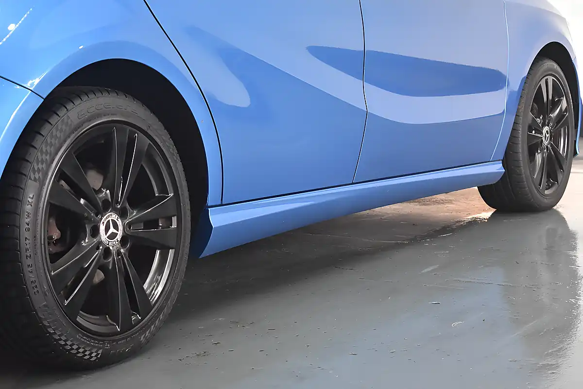 Used 2016 Mercedes-Benz a Class Sport Blue - Interior and Exterior details 17