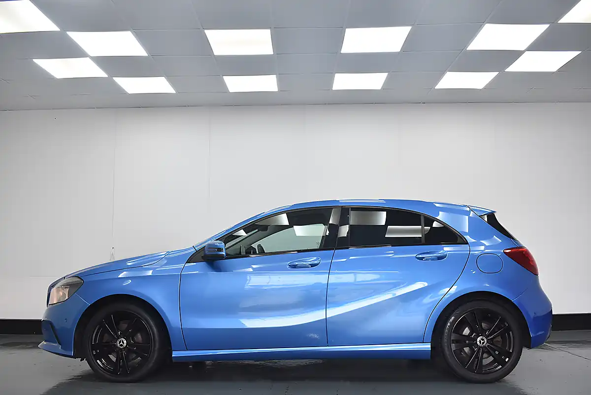 Used 2016 Mercedes-Benz a Class Sport Blue - Interior and Exterior details 2