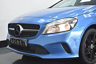 Used 2016 Mercedes-Benz a Class Sport Blue - Interior and Exterior details 9
