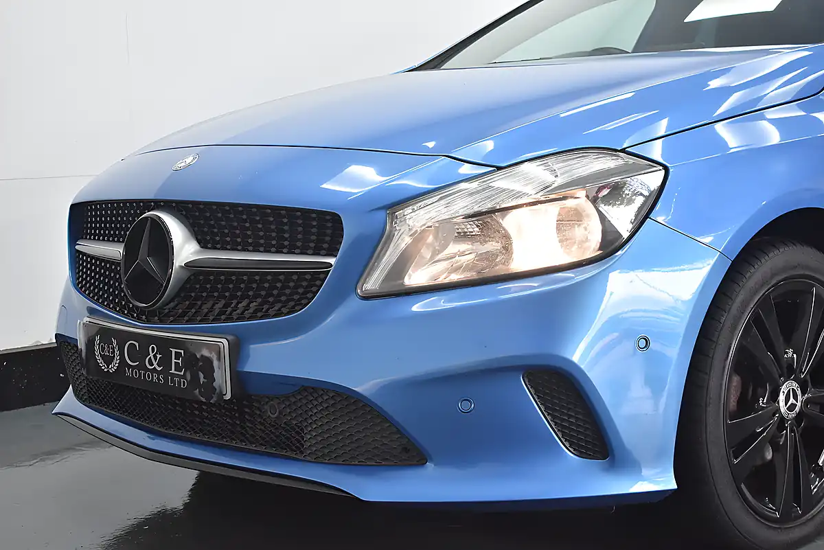 Used 2016 Mercedes-Benz a Class Sport Blue - Interior and Exterior details 9