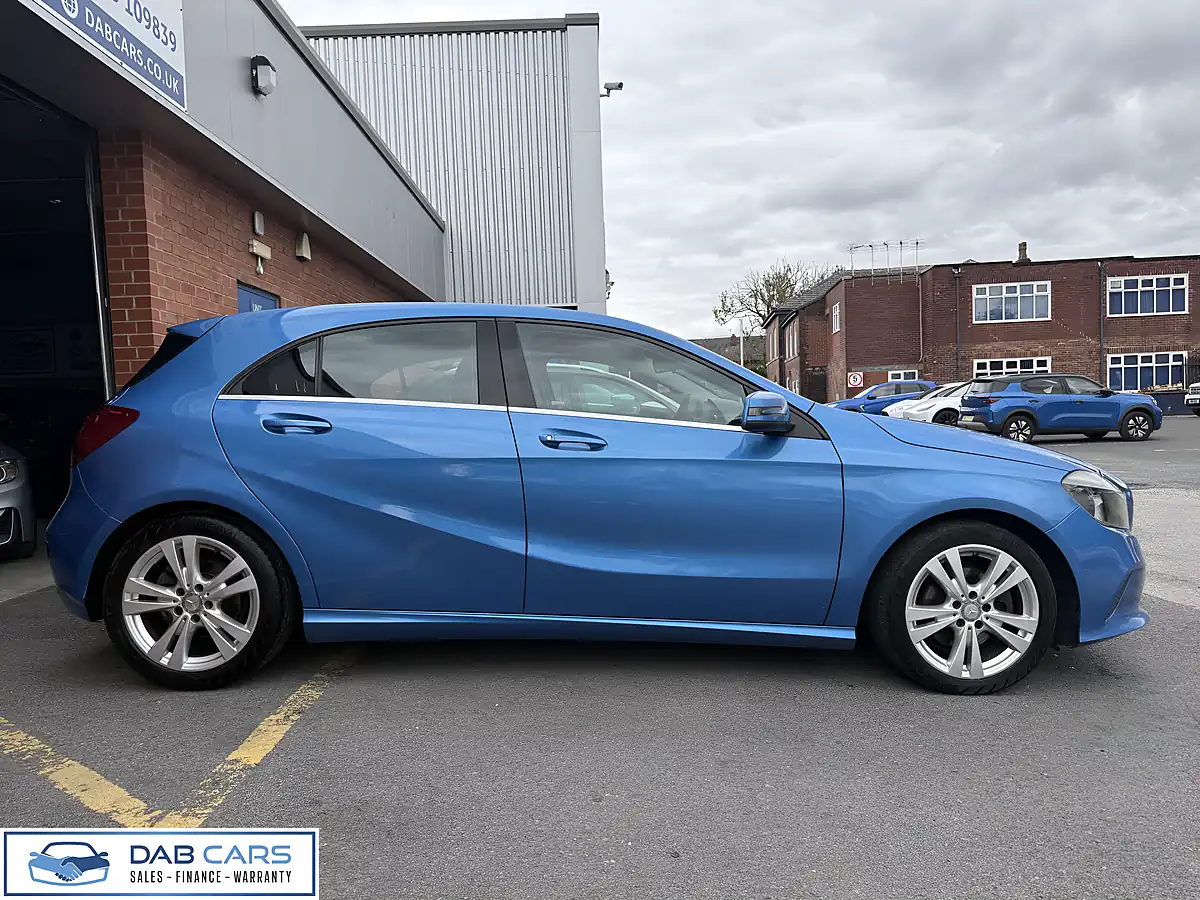 Used 2016 Mercedes-Benz a-Class Sport Blue - Interior and Exterior details 10