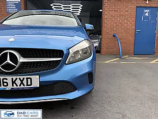 Used 2016 Mercedes-Benz a-Class Sport Blue - Interior and Exterior details 19