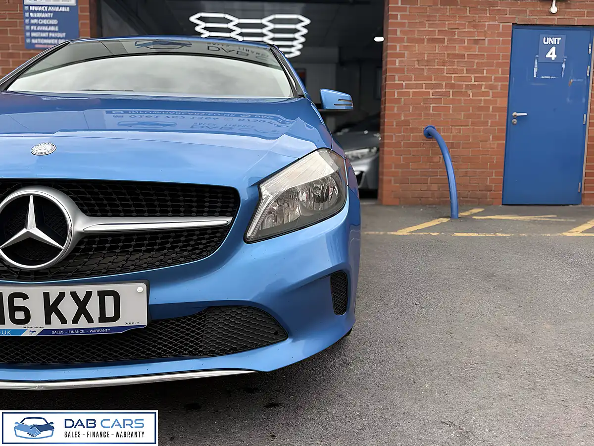 Used 2016 Mercedes-Benz a-Class Sport Blue - Interior and Exterior details 19