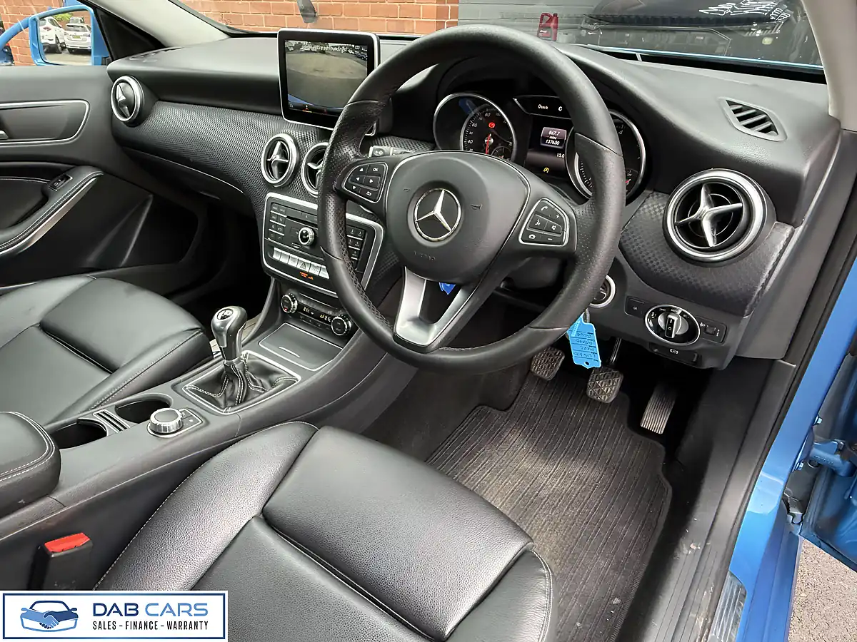 Used 2016 Mercedes-Benz a-Class Sport Blue - Interior and Exterior details 3