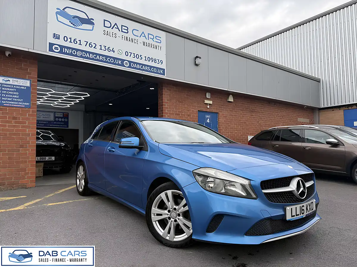 Used 2016 Mercedes-Benz a-Class Sport Blue - Interior and Exterior details 6