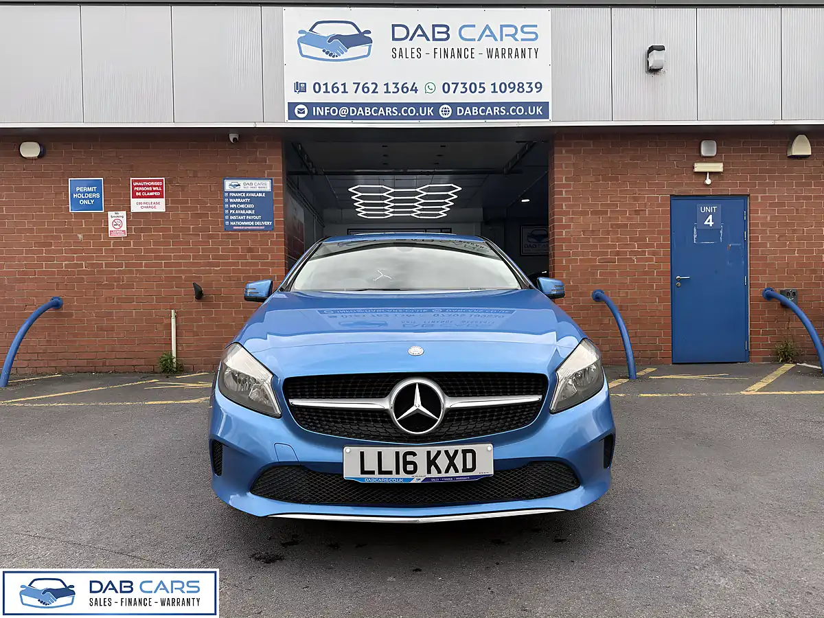 Used 2016 Mercedes-Benz a-Class Sport Blue - Interior and Exterior details 7