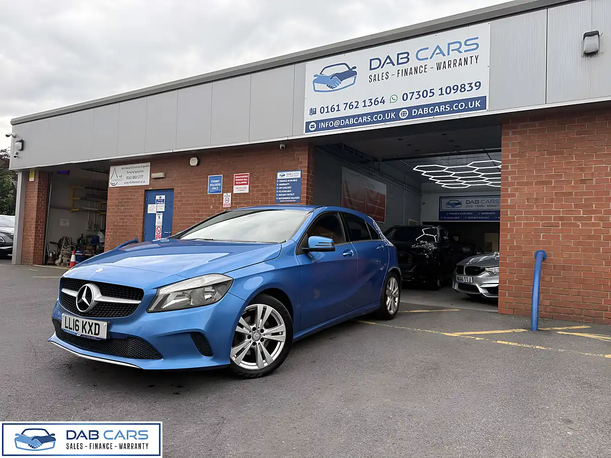 Used 2016 Mercedes-Benz a-Class Sport Blue - Interior and Exterior details 8