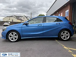 Used 2016 Mercedes-Benz a-Class Sport Blue - Interior and Exterior details 9