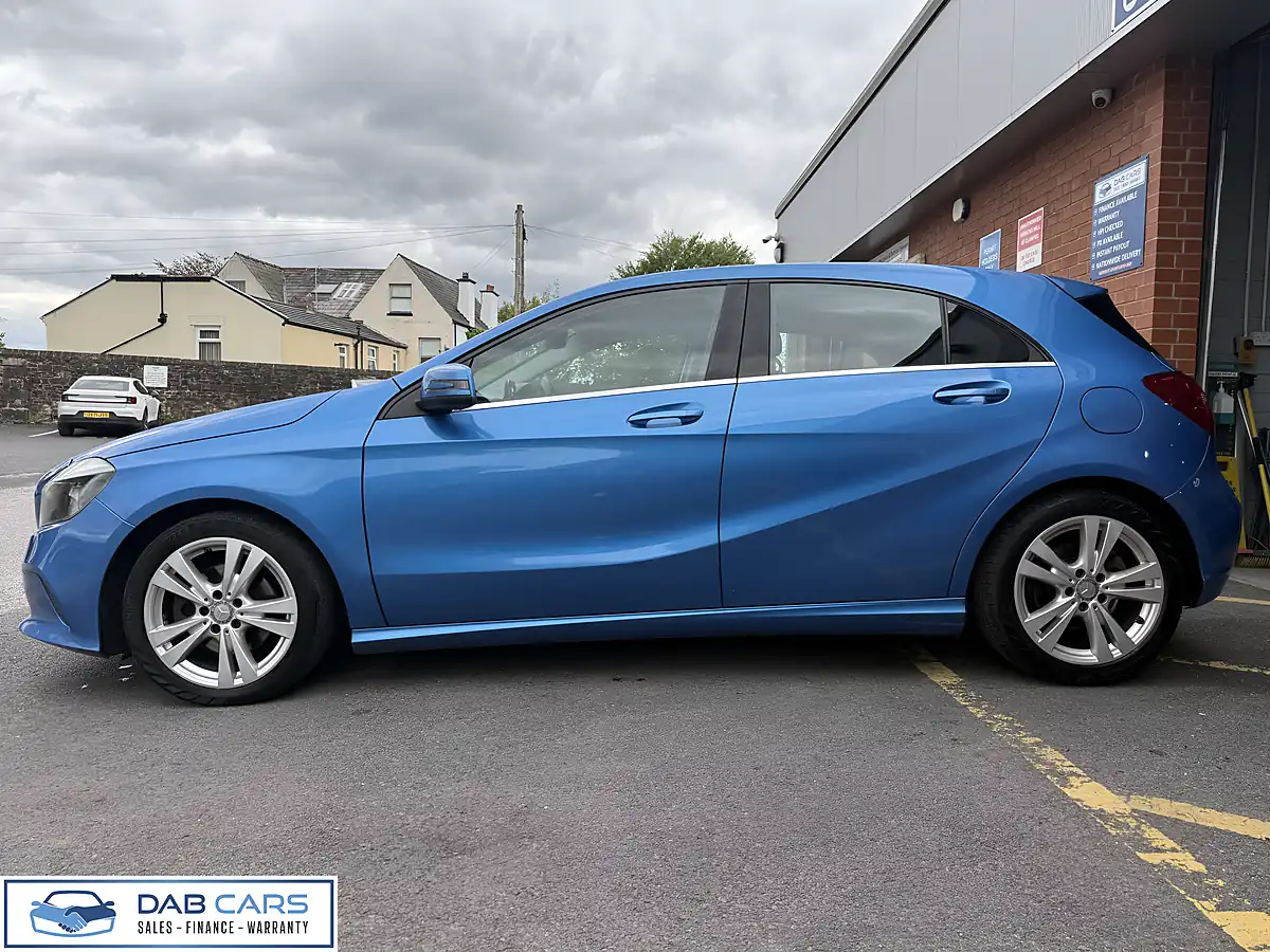 Used 2016 Mercedes-Benz a-Class Sport Blue - Interior and Exterior details 9