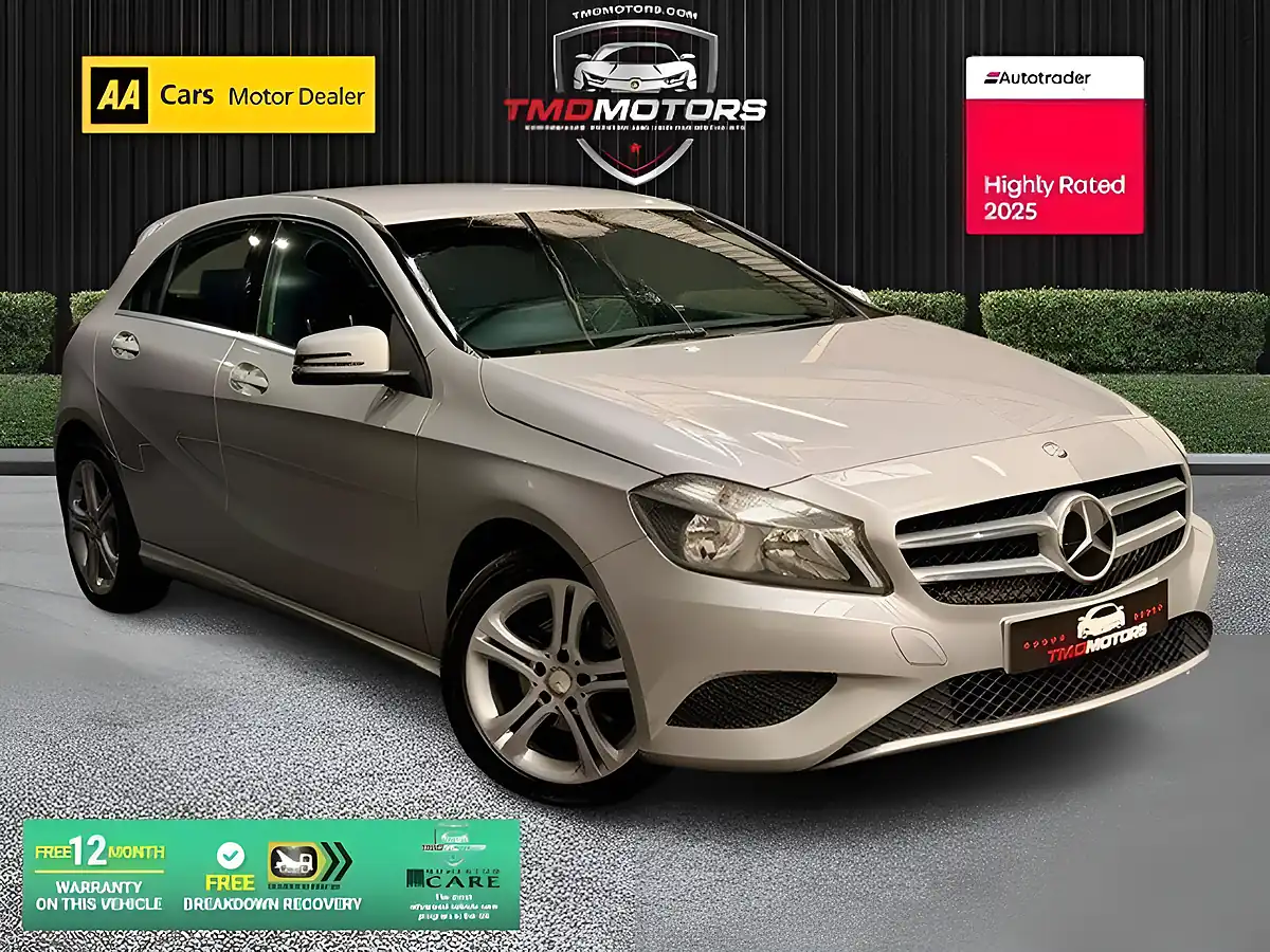 Used 2016 Mercedes-Benz a Class Sport Edition Silver - Front View
