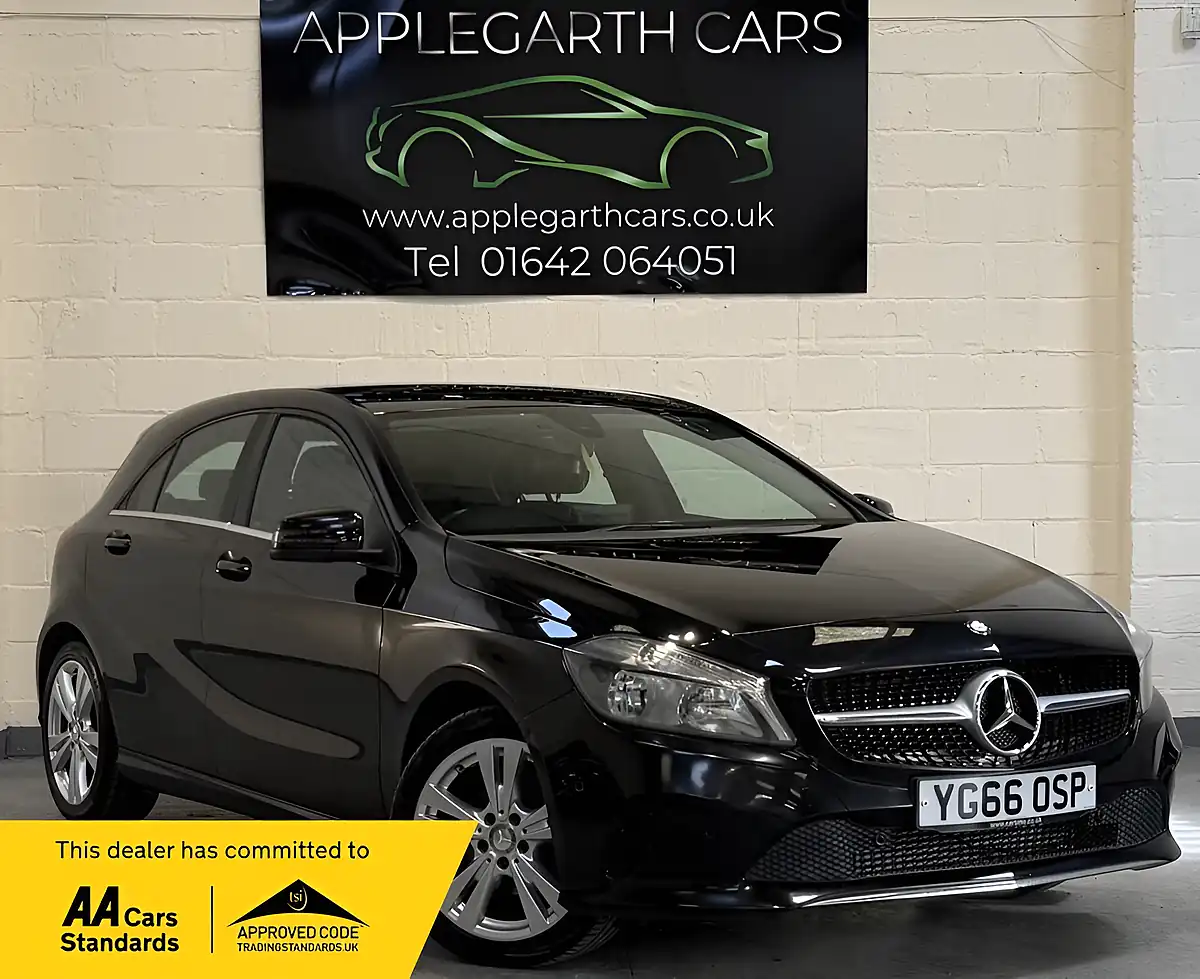 Used 2016 Mercedes-Benz a-Class Sport Executive Black - Front View