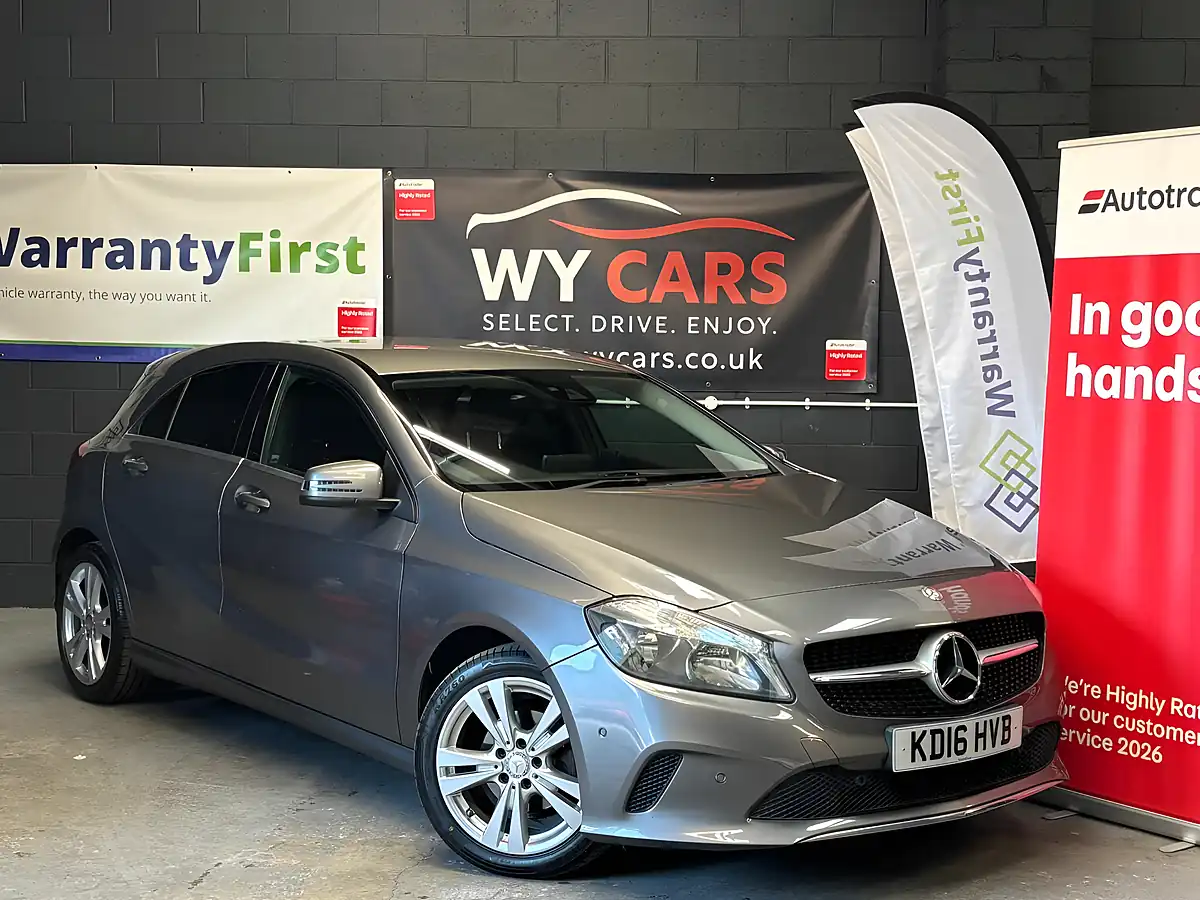 Used 2016 Mercedes-Benz a Class Sport Executive Grey - Front View