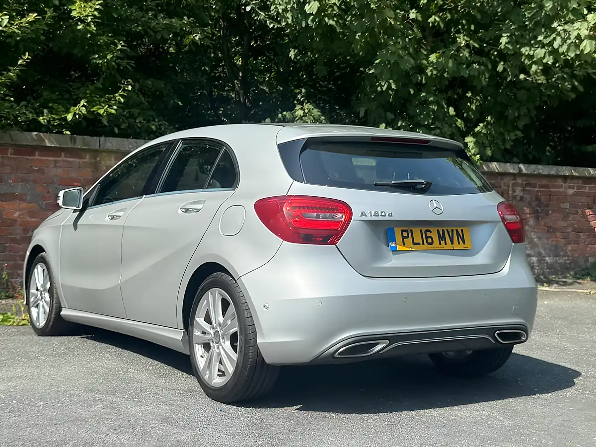 Used 2016 Mercedes-Benz a Class Sport (executive) Silver - Interior and Exterior details 13