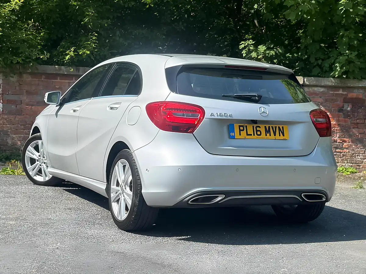 Used 2016 Mercedes-Benz a Class Sport (executive) Silver - Interior and Exterior details 2