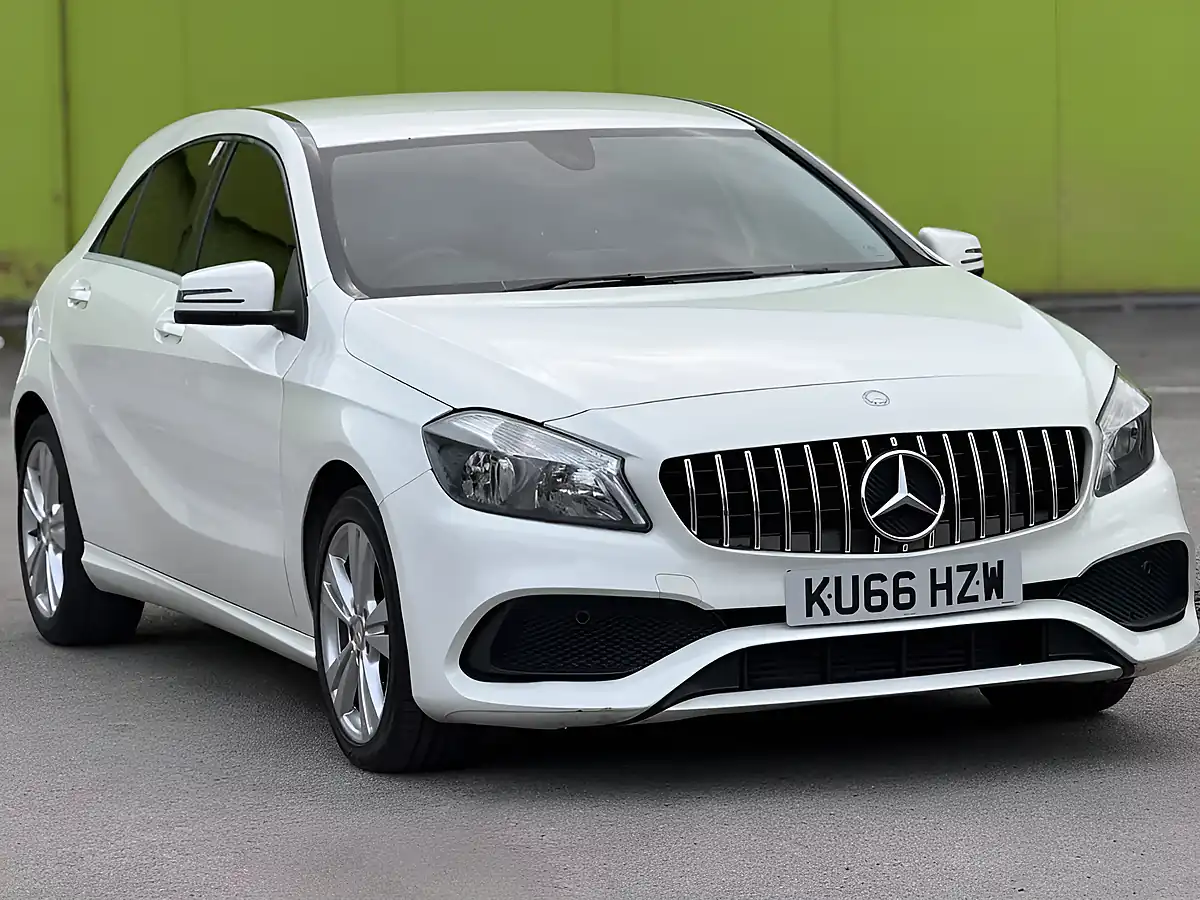 Used 2016 Mercedes-Benz a Class Sport (executive) White - Front View