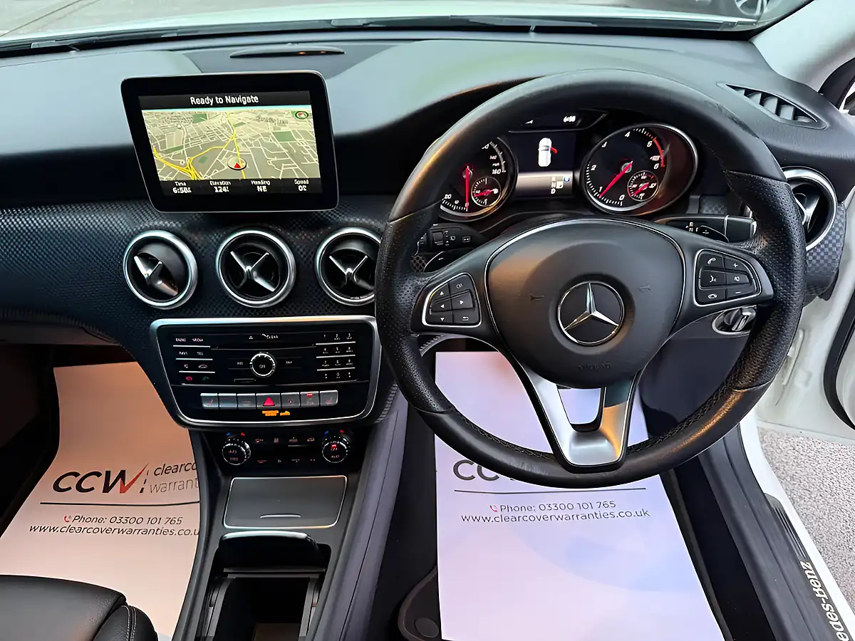 Used 2016 Mercedes-Benz a Class Sport (executive) White - Interior and Exterior details 14