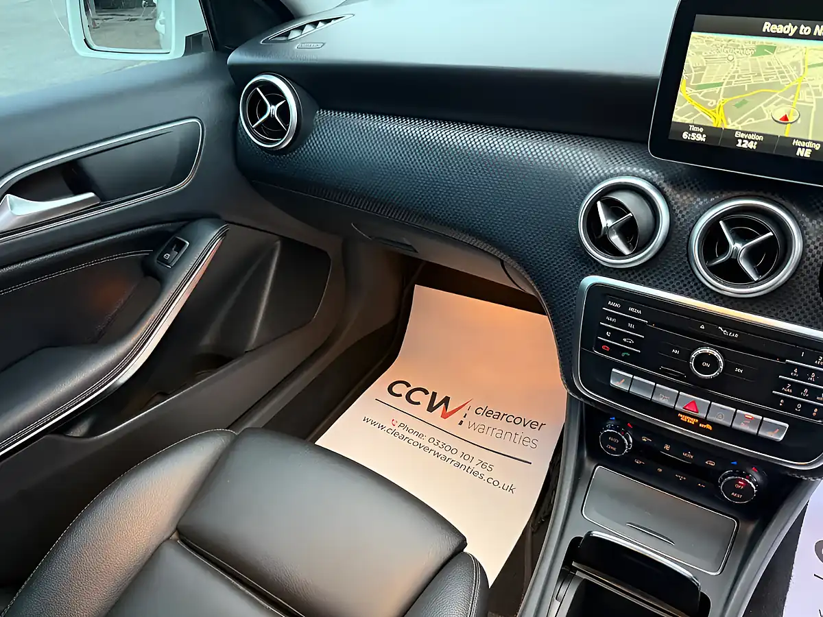 Used 2016 Mercedes-Benz a Class Sport (executive) White - Interior and Exterior details 15