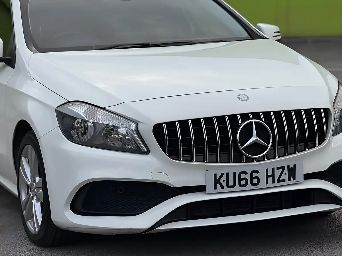 Used 2016 Mercedes-Benz a Class Sport (executive) White - Interior and Exterior details 2