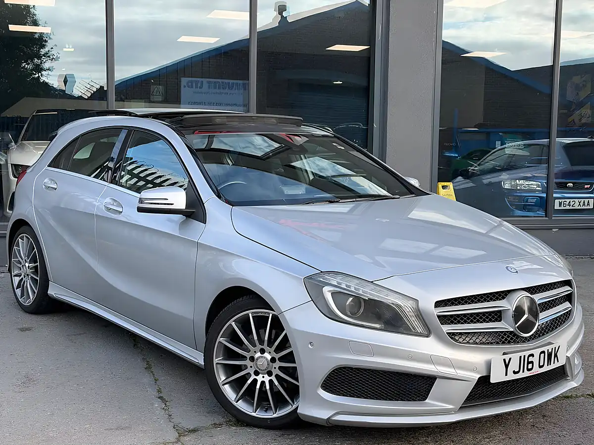 Used 2016 Mercedes-Benz a Class Sport Grey - Interior and Exterior details 2