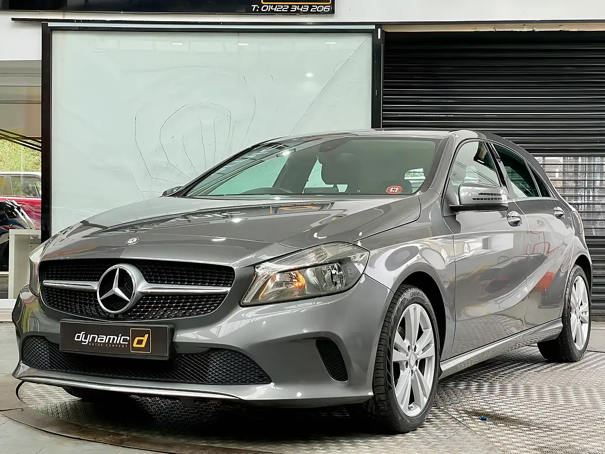 Used 2016 Mercedes-Benz a Class Sport Grey - Front View